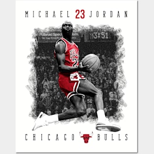 Michael Jordan 23 Chicago Bulls Posters and Art